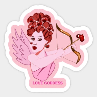 Love Goddess Sticker